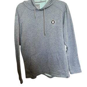 Hurley Heather Gray Men's Pullover Hoodie size medium